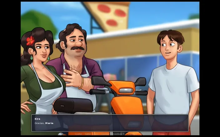 HotSummer117: Summertime Saga Cap 22 - My New Scooter