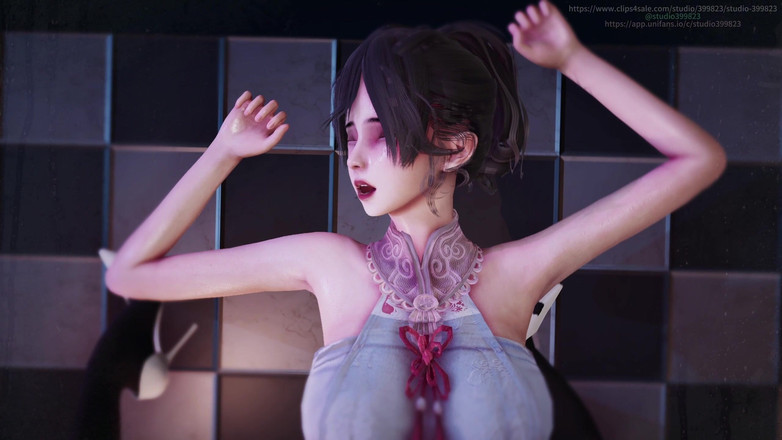 Asdfghjl2025: B061 Vaginální fagocytóza Dvě ženy manipulují s mužem Zmenšit na Velikost...