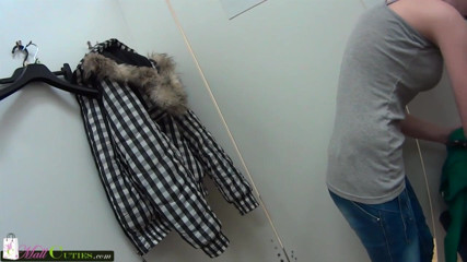 Old Nanny: MALLCUTIES - Cute Deni getting pounded from behind