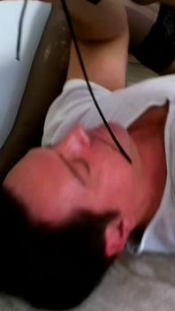 Foot Smelling Fishnet Feet