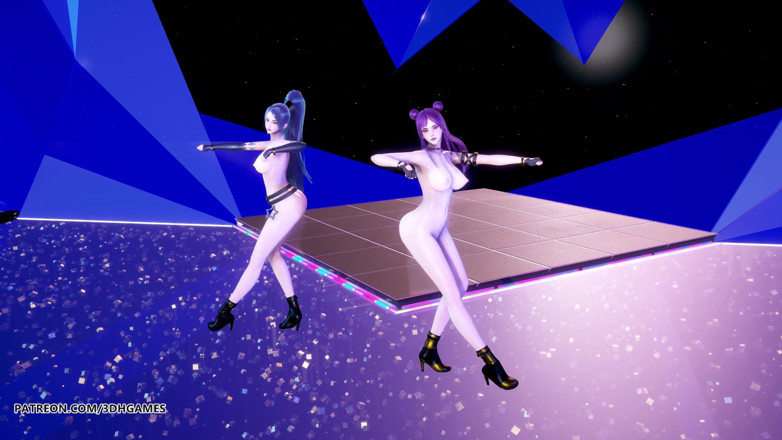 3D-Hentai Games: [MMD] (G)I-DLE - LATATA Kaisa hot striptease league of legends KDA 4K 60FPS