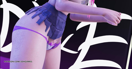 3D-Hentai Games: [MMD] Fiestar - Apple pie Gwen striptease sexy kpop