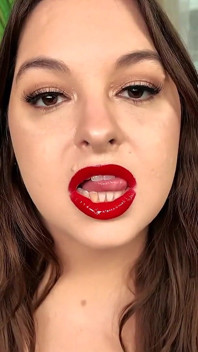 Wife's Lipstick Kissing Surprise