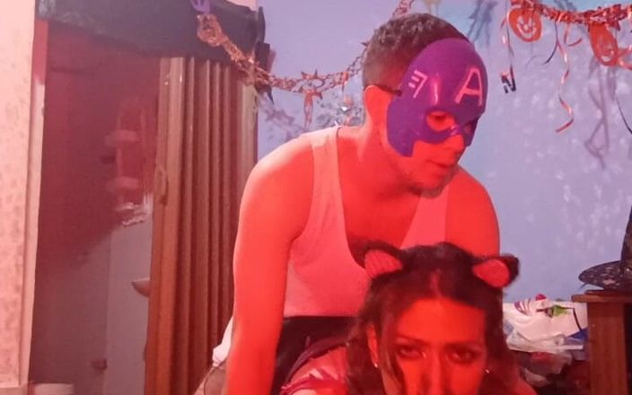Femboy from Colombia: 작은 천사처럼하지만 그녀는 매우 나쁘다