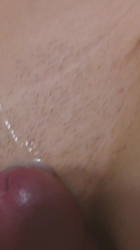 I Quickly Fucked Her and Sprayed Cum Over Her Pussy
