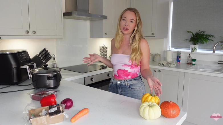 Brea Rose: Koken met gratis stiefmoeder video