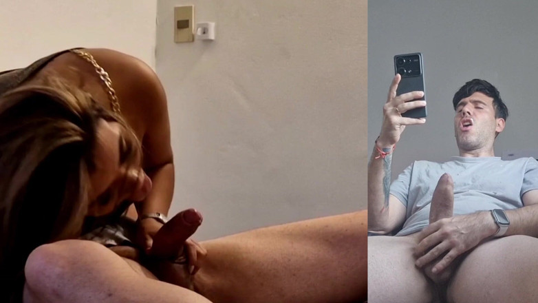 Latinascachondas: Mi Novio Ve Como Chupo Otra Polla