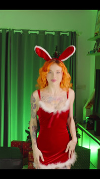 Your naughty Christmas bunny is here 