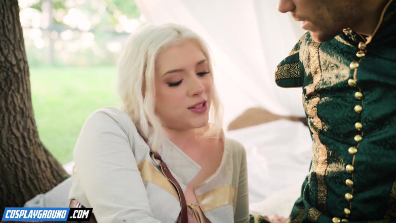 Cosplayground: Geralt mengongkek Chloe Amour dalam pantat dan memancut mani dalam...