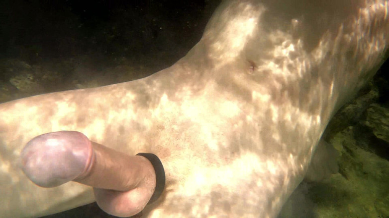 outdoor-fun: River Current Plays with My Dick Soft and Hard