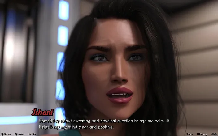 Dirty GamesXxX: Stranded In Space: conversation with bossy milf. Ep.13