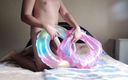 Inflatable Lovers: Beaux maillots de bain gonflables dans mon lit