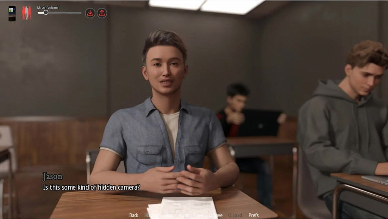 XXX Games Bunk: Milfheim - Gameplay - Odgrywanie roli - Profesor drażni, Publiczna ekspozycja na piersi