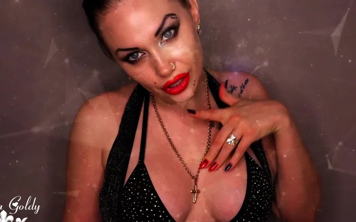 Goddess Misha Goldy: Allowing You to Worship My Lips and Wank!