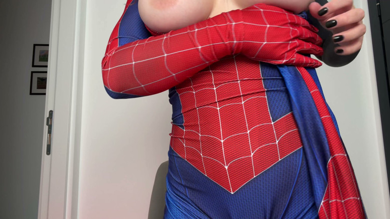 Honey Sasha: Svůdná Mary Jane, Zeyina pavoučí dívka, tě prosí, abys jí...