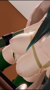 Boku geen held Academia Hentai - Froppy wordt geneukt in de keuken