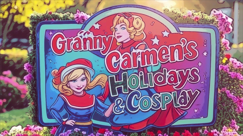 Carmen Angel: Babcia Catwoman ssie kutasa Supermana!