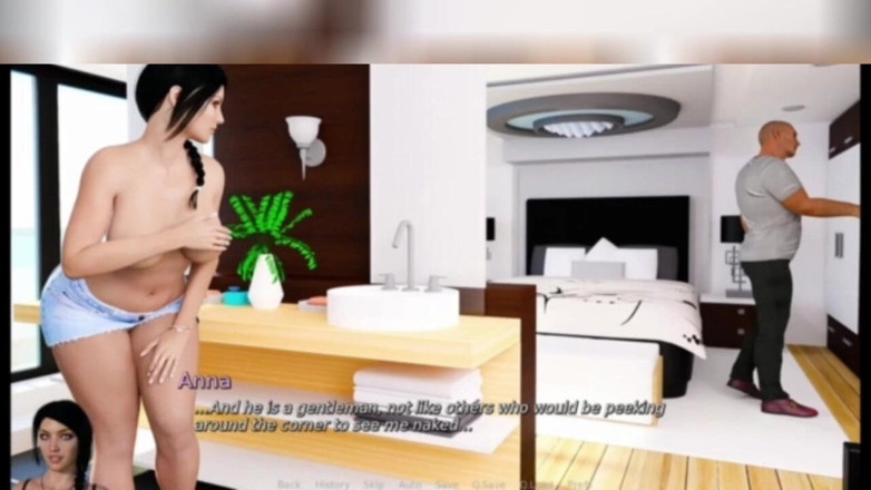 3DXXXTEEN2 Cartoon: Anna wordt duizelig op een jachtfeestje. 3D porno tekenfilmseks