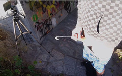 Funnyboy-Ger: Otoyol köprüsünün yanındaki bir dereye ateşli boşalmalarla açık havada mastürbasyon - 2...