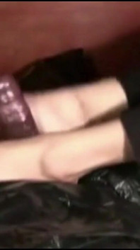 Black Dick Footjob