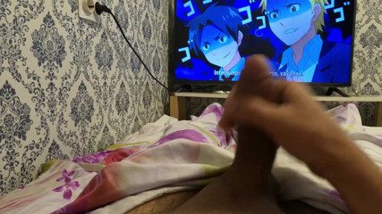 SexMamon: menonton kartun, pancut di katil, ereksi perlahan yang cantik