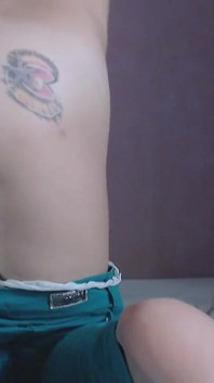 Teasing with My Cute Tattooed Ass