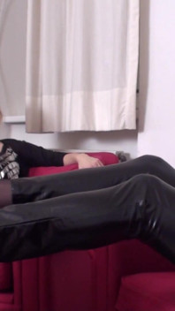 Richie Between Nylon Feet