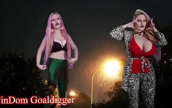 FinDom Goaldigger: Hybrid with wings transformation