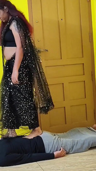 Madam Punishing Servant Full Weight Body Trample
