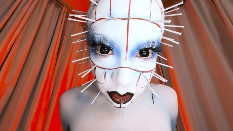 Little Puck: Kenikmatan neraka (pov cosplay pinhead)