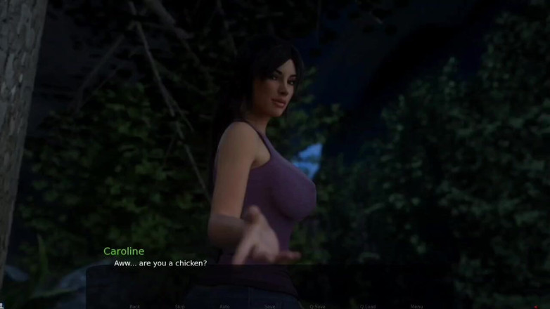 Johannes Gaming: Milfy city # 28 Eu fiz Caroline gozar de calcinha
