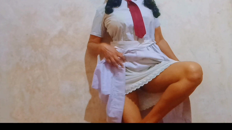 Shalani Piyumali: Chica india dedeándose Sri Lanka - chica universitaria caliente