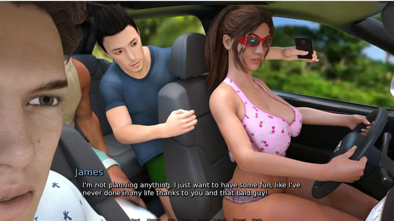 XXX Games Bunk: Laura Lustful Secret - Gameplay - Roleplay - Vacation - Stepmom Helps Stepson Friends...