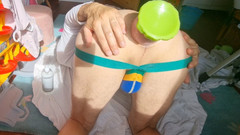 Giantasshole: Nový 9cm kolík a můj širokoúhlý plácající zadek