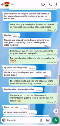 Bate-papo quente com o amigo da minha enteada
