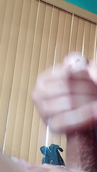 Thumb Pleasure Thumb: I Pushed It to the Limit by Rubbing Its Frenulum and Its Shot Was Incredible