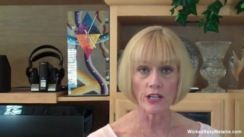Wicked Sexy Melanie: Doggystyled mature is draining hard wang in POV