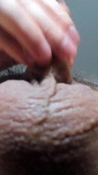 POV: You’re Lying Back While I Bounce My Cock and Balls Right on Your Face