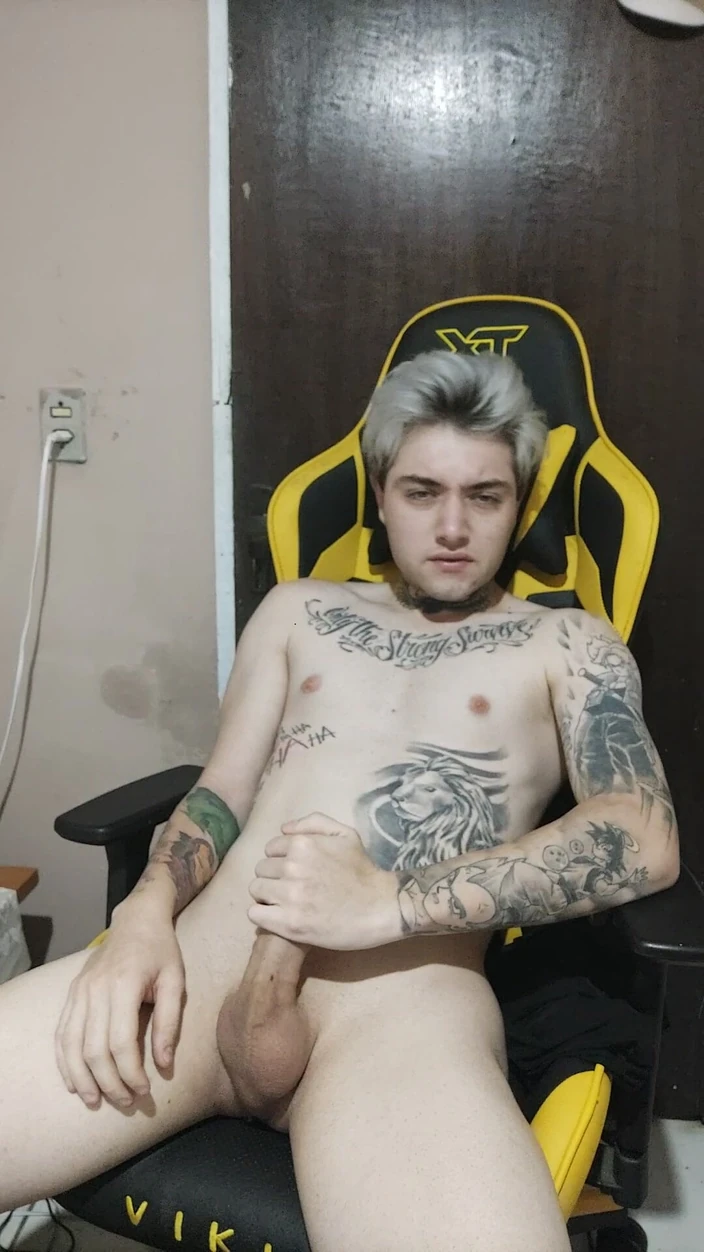 Daniel Tatuado E Safado: Orgazm Web kamerası