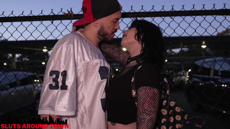 Sluts Around Town: Goth and Jock Have Fun After College Affair