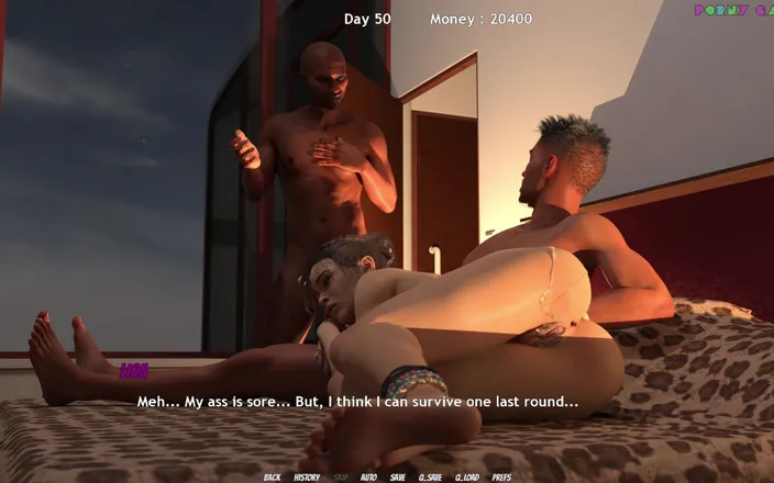 Porny Games: Lisa Total Investigation! by Dragofinder Studio - Hotwife Drenched in Cum 17
