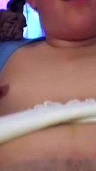 Tgirl Self-sucks Throbbing Cock Dripping Sloppy Cum
