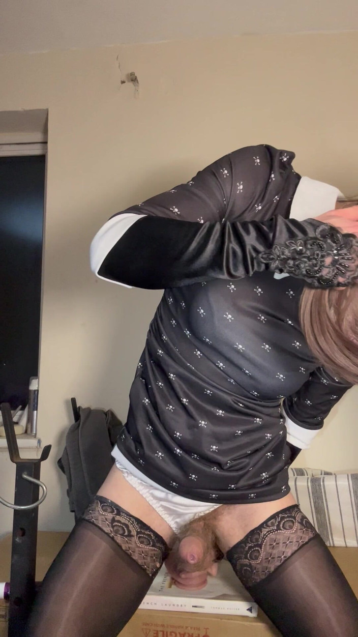 Jessica silk: Jess Menunggang Dildo