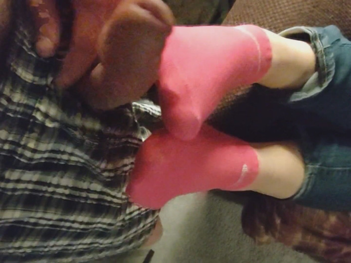 SocksAddict69: Pink sexy no-show-knöchel nike socken footjob socken socken nach der...