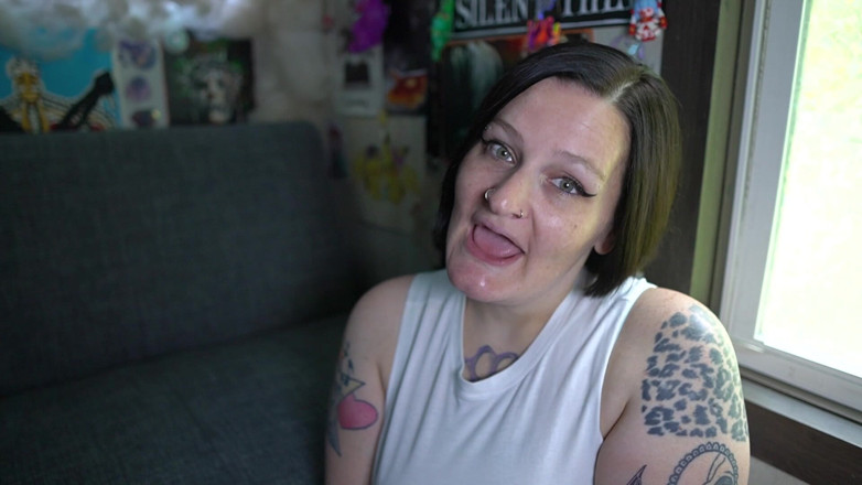 Jerk Off Material Studios: Toothless Throat Training with Big Dildo