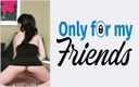 Only for my Friends: Primul film porno al unei curve brunete de 18 ani își masturbează...