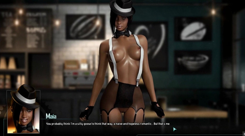 Cumming Gaming: Cockwork Industries [hentai sfm game] ep.3 slutty ebony virgin showing off...