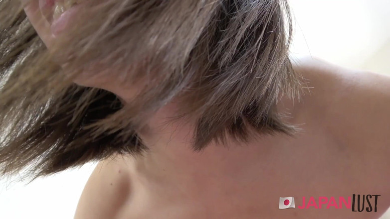 Japan Lust Gold: Petite Japanese Teen Worships Cock for POV Creampie