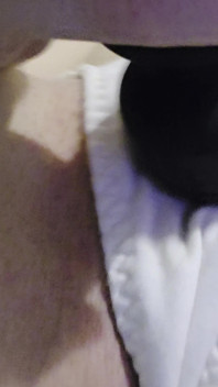 Horny MILF Enjoys Vibrator Through Panties...