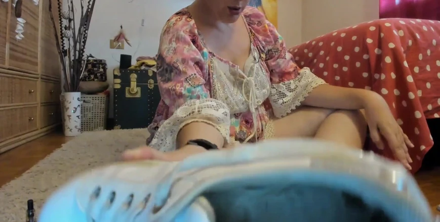 Nicoletta Embassi: Nicoletta Dominates a Girl and Fucks Her Doll with Sweaty...